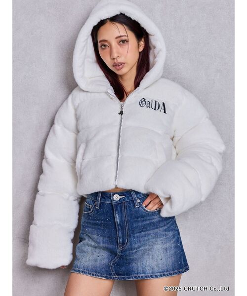 GYDA（ジェイダ） コート アウター GYDA×GALFY eco far superショート