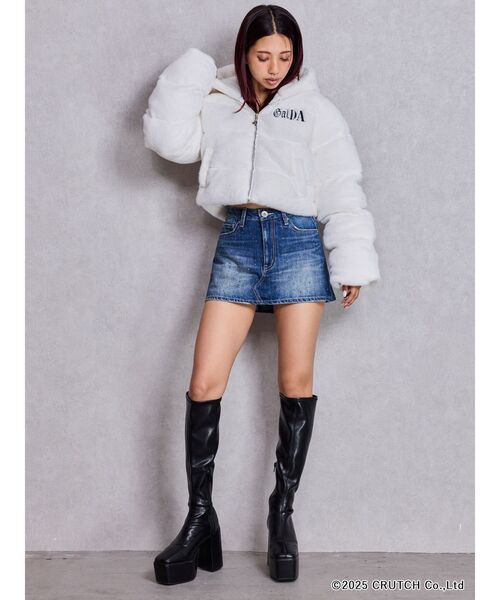 GYDA（ジェイダ） コート アウター GYDA×GALFY eco far superショート