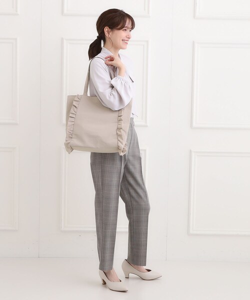 SHOO・LA・RUE（シューラルー） トートバッグ 「セレモニー」フリル