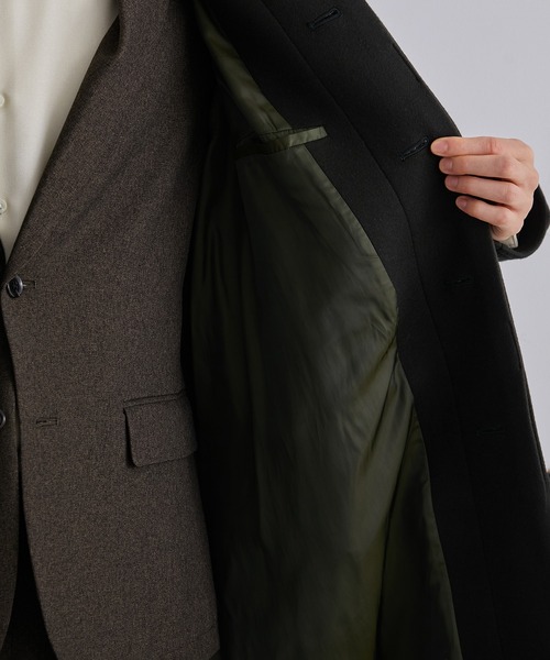 ダークグリーン ステンカラーコート green label relaxing（グリーンレーベルリラクシング） ステンカラー