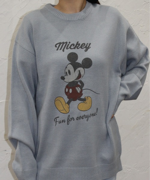 MICKEY MOUSE（ミッキーマウス） ニット セーター 「DISNEY/ディズニー