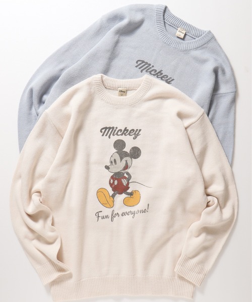 MICKEY MOUSE（ミッキーマウス） ニット セーター 「DISNEY/ディズニー