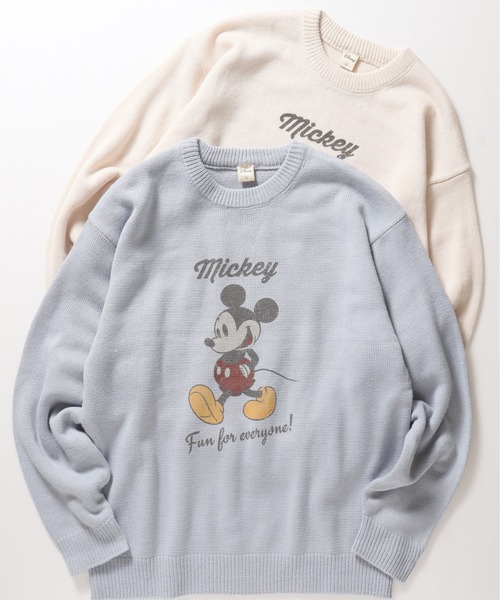 MICKEY MOUSE（ミッキーマウス） ニット セーター 「DISNEY/ディズニー