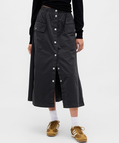 GAP（ギャップ） ロング スカート カーゴ マキシスカート : ZOZOTOWN