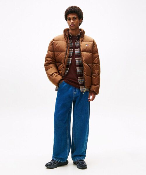 TOMMY JEANS（トミー・ジーンズ） ワイドパンツ ジーンズ バギー