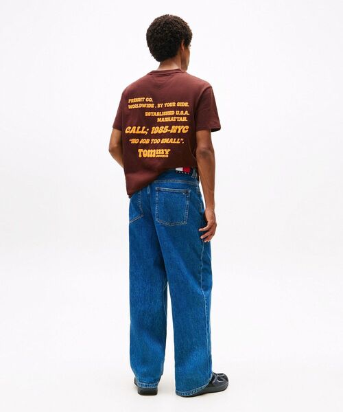TOMMY JEANS（トミー・ジーンズ） ワイドパンツ ジーンズ バギー