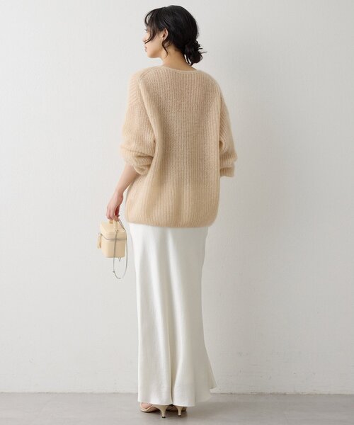 Whim Gazette（ウィム ガゼット） ニット セーター ラメモヘヤニット