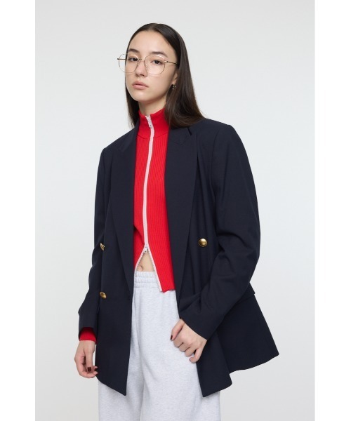 MOUSSY（マウジー） ジャケット テーラードジャケット DOUBLE BREASTED