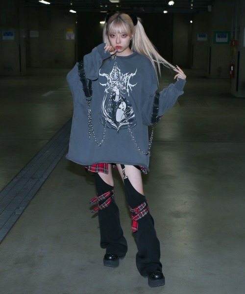 REFLEM（レフレム） スウェットカットソー FREE グレー レディース