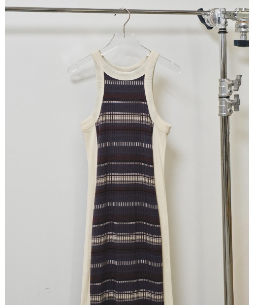 「TODAYFUL」 ノースリーブワンピース 38inch ブラウン レディース_画像9