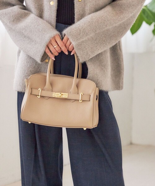 MILOS（ミロス） トートバッグ 「SHIPS別注」MILOS: 金具付き ベルト