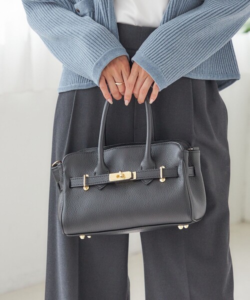 MILOS（ミロス） トートバッグ 「SHIPS別注」MILOS: 金具付き ベルト