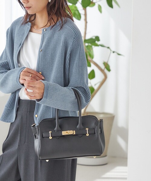 MILOS（ミロス） トートバッグ 「SHIPS別注」MILOS: 金具付き ベルト