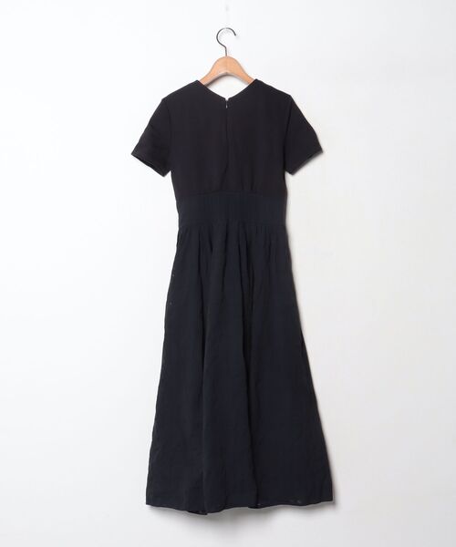 「UNITED ARROWS」 半袖ワンピース 36 ネイビー レディースの画像