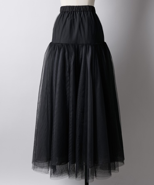 「LA BELLE ETUDE」 ロングスカート FREE ブラック レディース_画像4