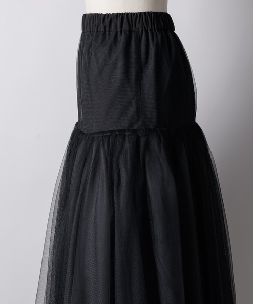 「LA BELLE ETUDE」 ロングスカート FREE ブラック レディース_画像7