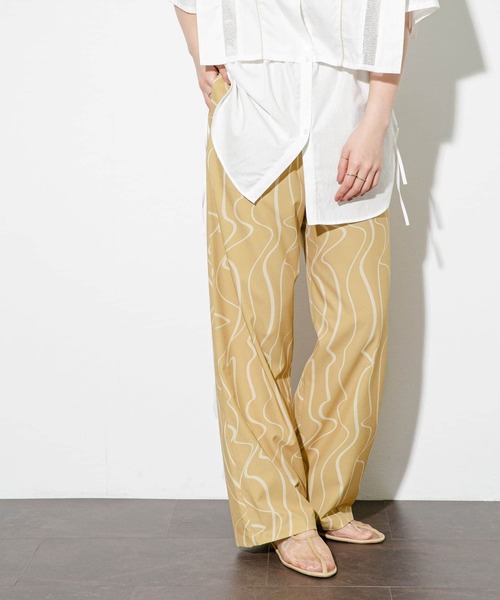 「KBF」 イージーパンツ ONE ベージュ系その他 レディース_画像9