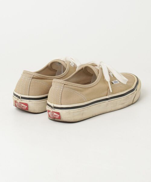 「VANS」 ローカットスニーカー 23.5cm ベージュ レディース_画像2