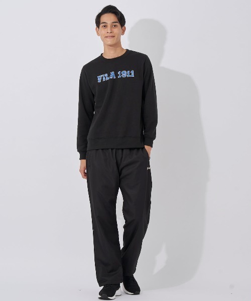 「FILA」 スウェットパンツ LARGE チャコールグレー メンズ_画像4