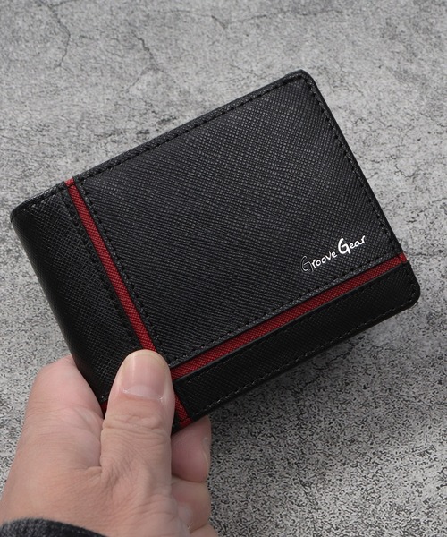 GROOVE GEAR（グルーブギア） ミニ 二つ折り 二つ折り財布 財布 本革