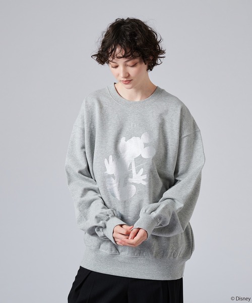 「ONCILY」 スウェットカットソー LARGE イエロー メンズ_画像5