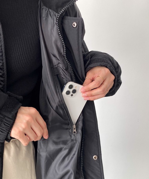 CANAL JEAN（キャナルジーン） コート LARGE ブラック レディース