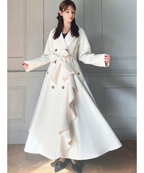 RESEXXY（リゼクシー） トレンチコート コート カスケードフレアロング