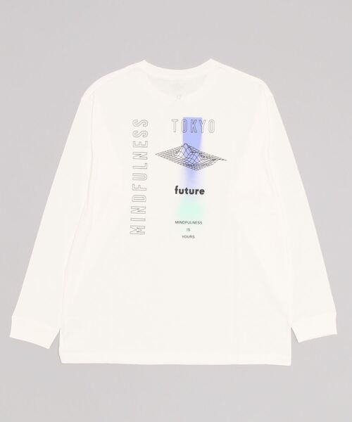 「TO UNITED ARROWS」 長袖カットソー FREE オフホワイト レディース_画像3