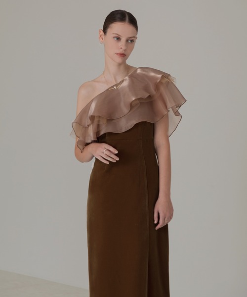 「Leja」 コンビワンピース MEDIUM ブラック レディース_画像2