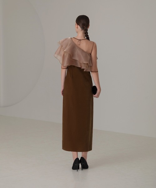 「Leja」 コンビワンピース MEDIUM ブラック レディース_画像5