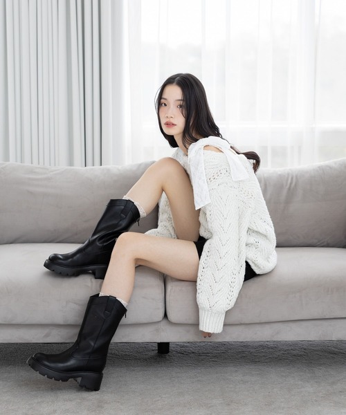 Heather（ヘザー） ブーツ ウエスタンミドルブーツ 625431 レディース