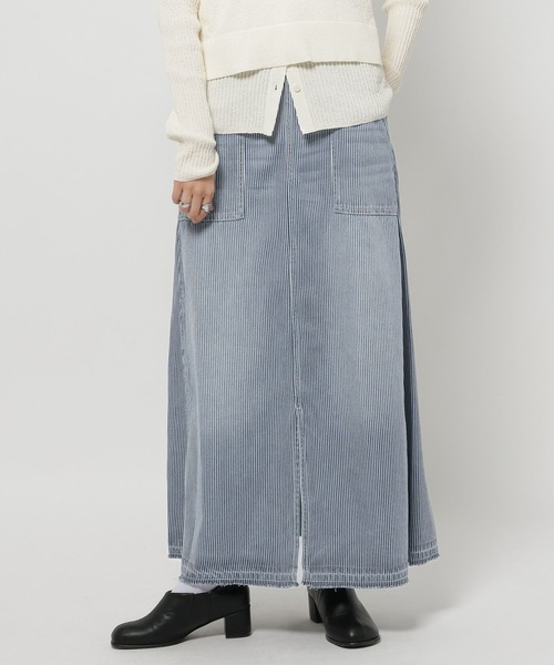 niko and…（ニコアンド） デニムスカート 「NKJ 2026SS」 スリット