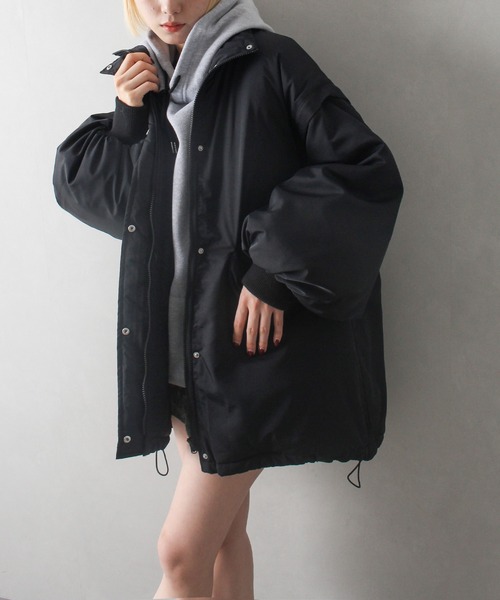 「SpRay」 ブルゾン FREE オフホワイト レディース_画像4