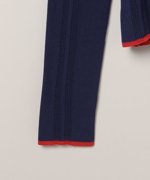 「JEANASIS」 長袖ニット FREE ネイビー レディース_画像5