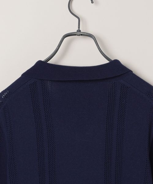 「JEANASIS」 長袖ニット FREE ネイビー レディース_画像7