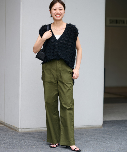 JOURNAL STANDARD relume」 カーゴパンツ 38 カーキ レディース 