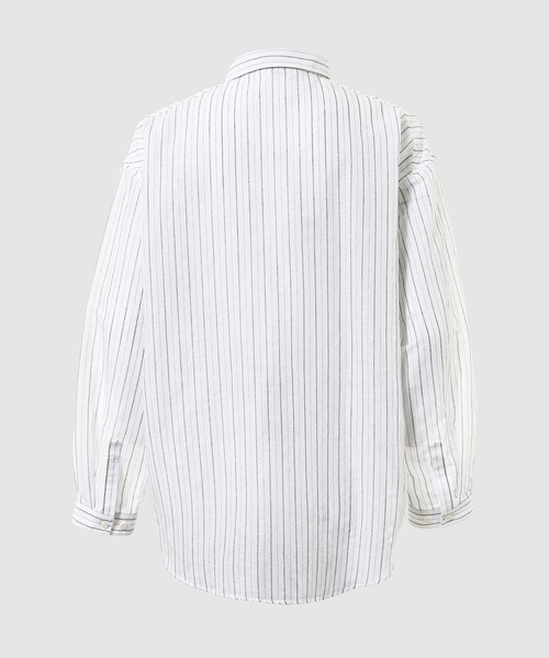 DIGAWEL（ディガウェル） シャツ Oversized stripe shirt メンズ