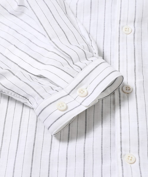 DIGAWEL（ディガウェル） シャツ Oversized stripe shirt メンズ