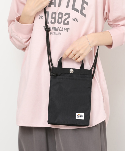 1-2日発送ショルダーバッグ【ブラック】★即購入可◌⑅⃝●♡⋆♡⃝ Drifter（ドリフター） ショルダーバッグ バッグ 別注「26SS新作