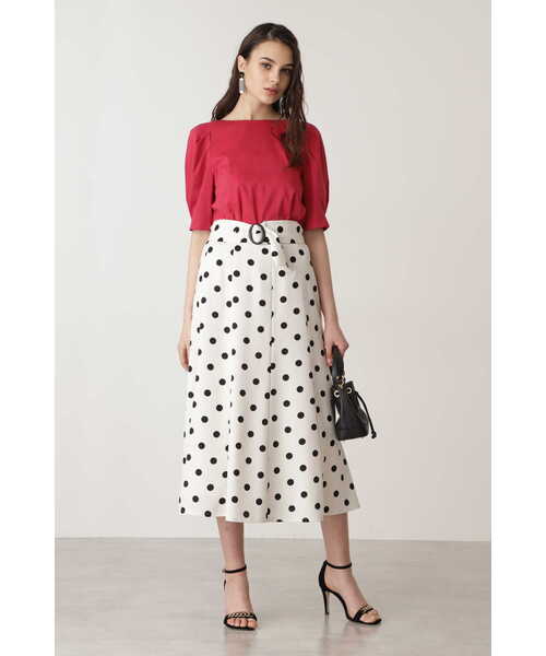 「PINKY&DIANNE」 フレアスカート 38 ブラック レディース_画像3