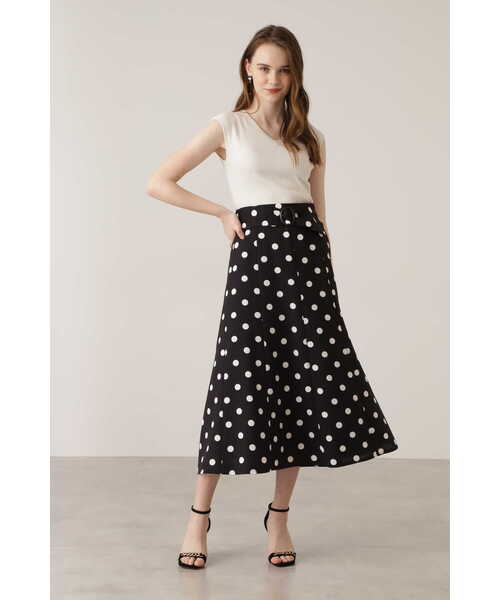 「PINKY&DIANNE」 フレアスカート 38 ブラック レディース_画像5