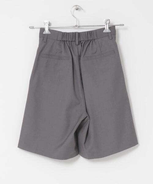 KBF（ケービーエフ） パンツ ダブルタックショートパンツ レディース