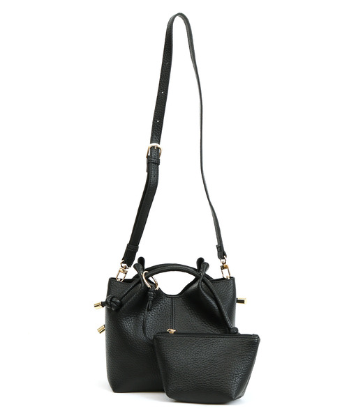 「cache cache」 2WAYバッグ FREE ブラック レディース_画像5