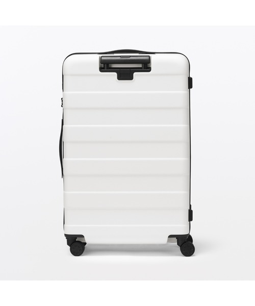 【無印良品】バーを自由に調節できるキャリーケース（７５Ｌ） 無印良品（MUJI） スーツケース バーを自由に調節できる ハード