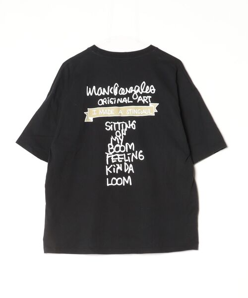 「Mark Gonzales」 半袖Tシャツ M ブラック メンズ_画像2