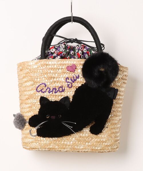 ANNA SUI（アナスイ） かごバッグ カゴバッグ TITIプランク かごバッグ