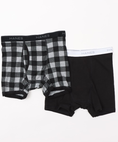 Hanes（ヘインズ） ボクサーパンツ 「Hanes/ヘインズ」「2枚組」メンズ