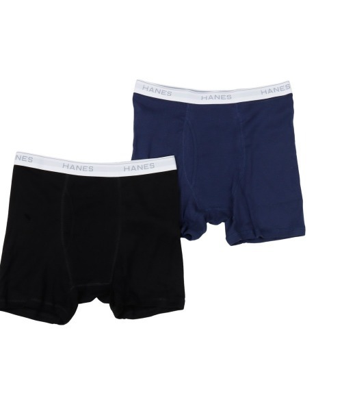 Hanes（ヘインズ） ボクサーパンツ 「Hanes/ヘインズ」「2枚組」メンズ