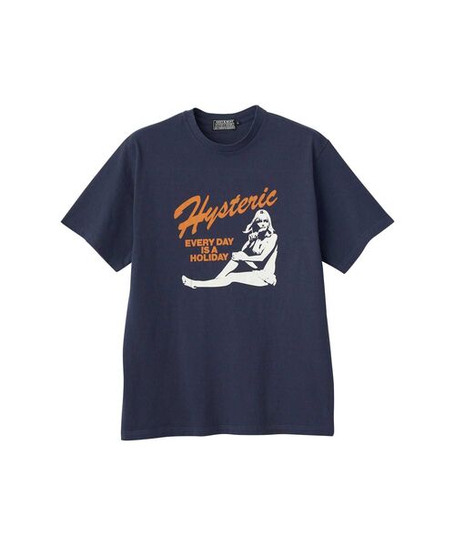 HYSTERIC GLAMOUR（ヒステリックグラマー） tシャツ EVERY DAY HOLIDAY