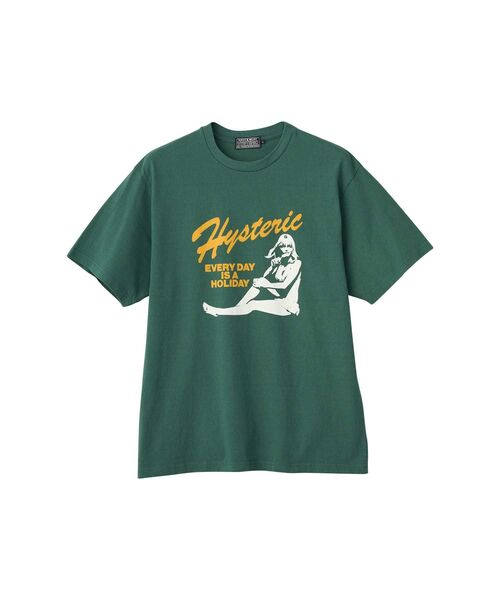 HYSTERIC GLAMOUR（ヒステリックグラマー） tシャツ EVERY DAY HOLIDAY